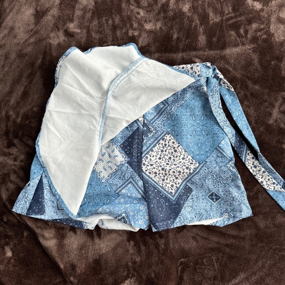 Altar'd State Patchwork Paisley Skort - Picture 7 of 7